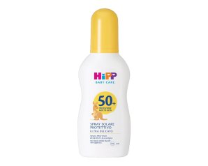 HiPP Spray Solare Protettivo SPF50+ Protezione Solare Neonati e Bambini 150 ml