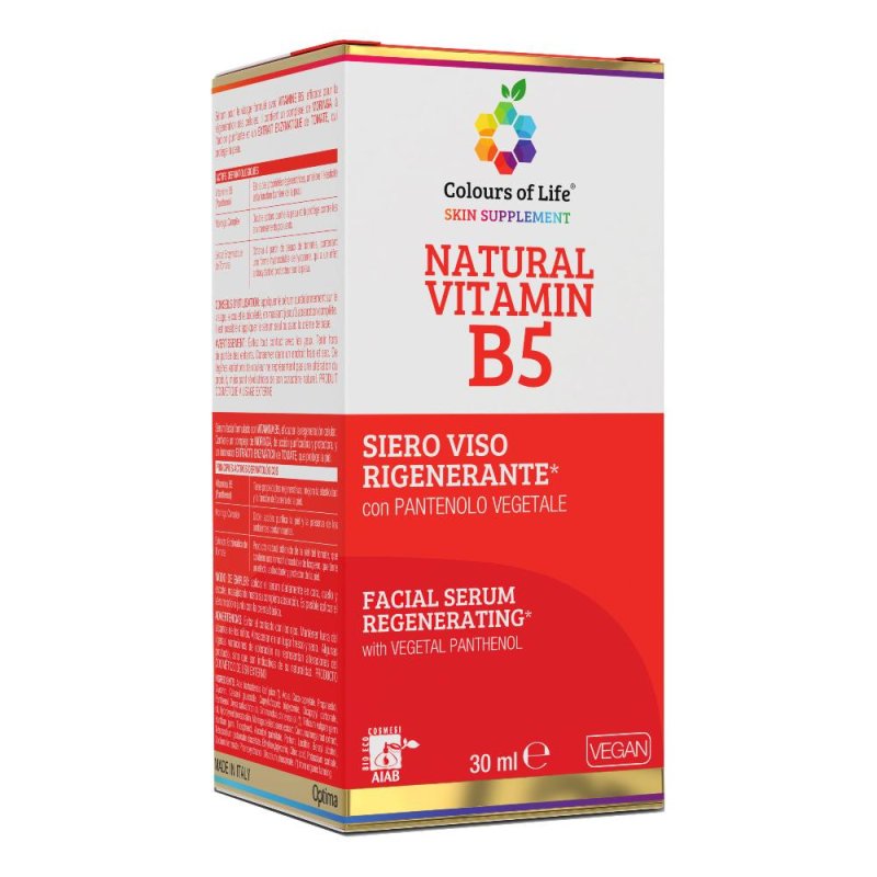 COLOURS Nat.Vit.B5 Siero Viso COLOURS Nat.Vit.B5 Siero Viso