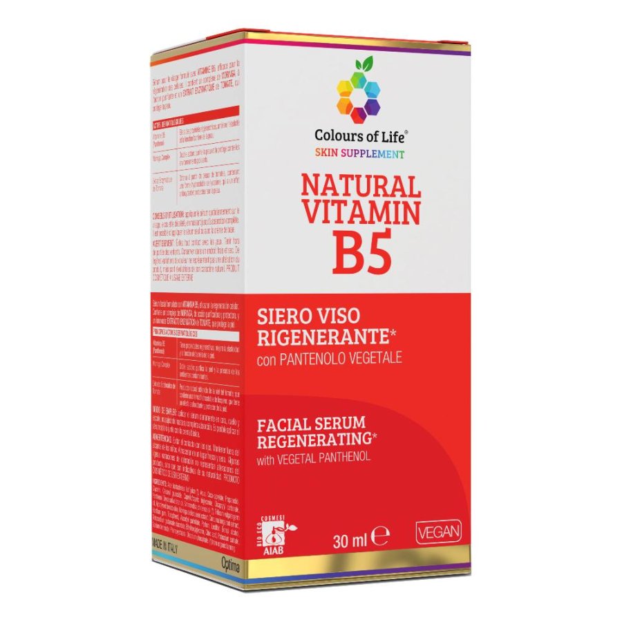 COLOURS Nat.Vit.B5 Siero Viso COLOURS Nat.Vit.B5 Siero Viso