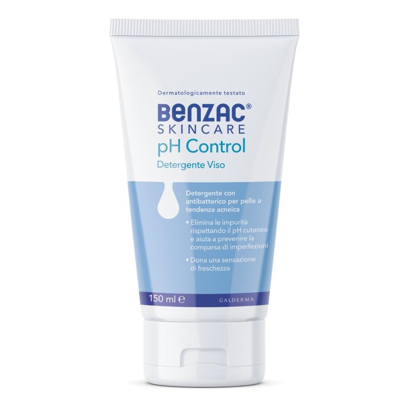 Benzac Skincare Ph Control Detergente Viso Pelle Acneica 150ml Benzac Skincare Ph Control Detergente Viso Pelle Acneica 150ml