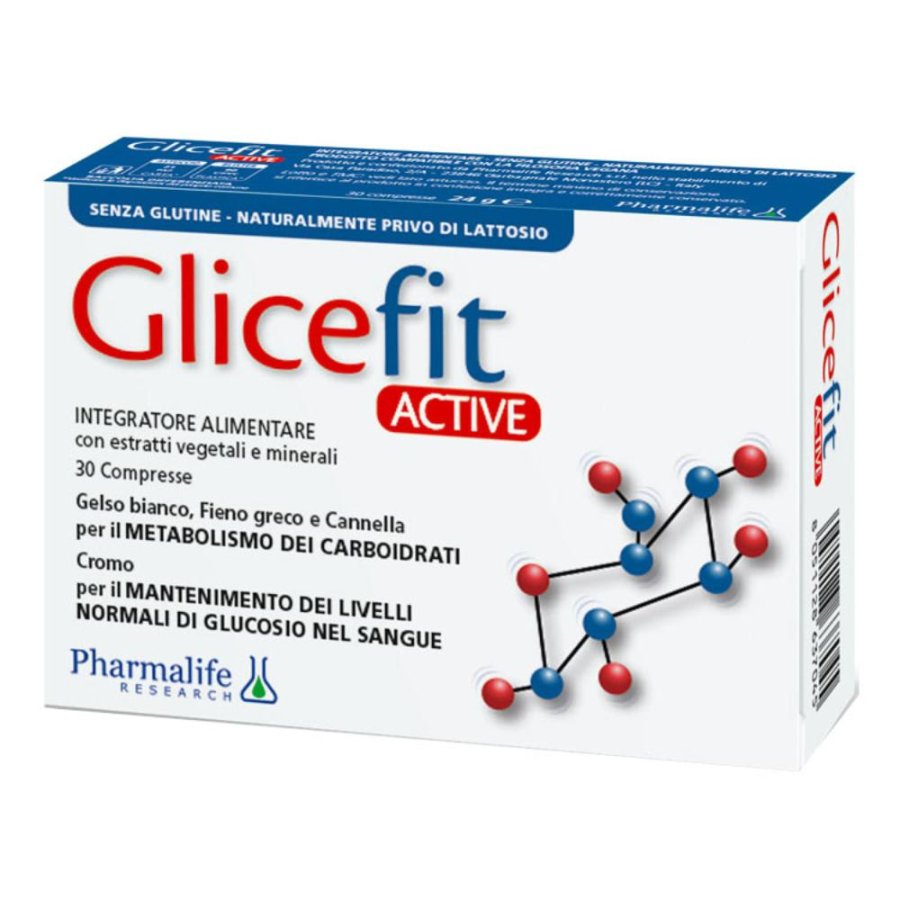 Pharmalife Research Glicefit Active 30 Compresse Pharmalife Research Glicefit Active 30 Compresse