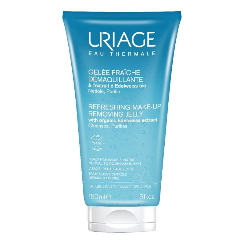 Uriage Eau Thermale - Gel Struccante Fresco per Pelle Normale o Mista 150 ml Uriage Eau Thermale - Gel Struccante Fresco per Pelle Normale o Mista 150 ml