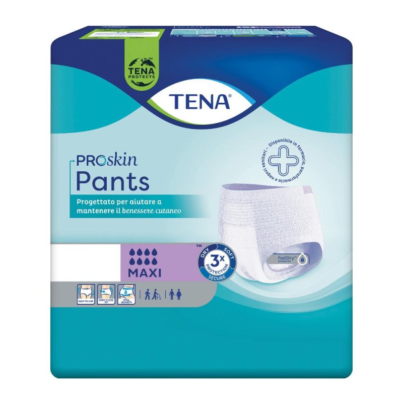 Tena - Pants Maxi Taglia L Confezione 8 Pezzi Tena - Pants Maxi Taglia L Confezione 8 Pezzi