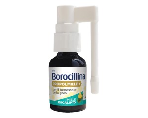 Neoborocillina Propolmiele+ spray al miele ed eucaliptolo per il benessere della gola - Alfasigma Spa