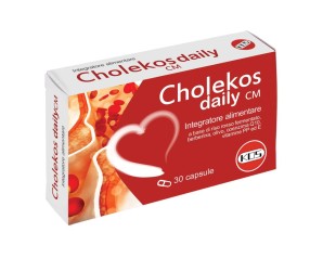 Kos Cholekos Daily CM Integratore Apparato Cardiovascolare, 30 Capsule
