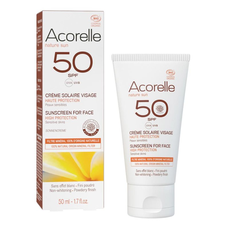 ACORELLE CREMA SOLARE VISO BIO ACORELLE CREMA SOLARE VISO BIO