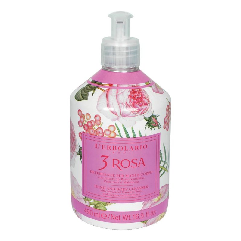 3 ROSA FOGLIE DET MANI&CORPO 3 ROSA FOGLIE DET MANI&CORPO