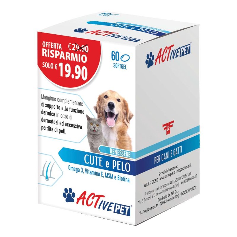 Active Pet Cute E Pelo 60 Perle Active Pet Cute E Pelo 60 Perle