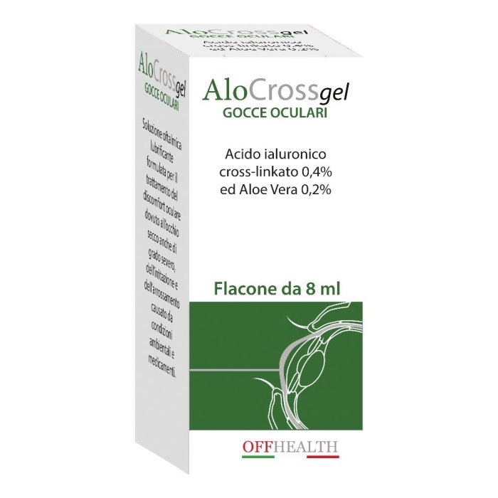Offhealth Alocrossgel Soluzione Oftalmica 8 Ml