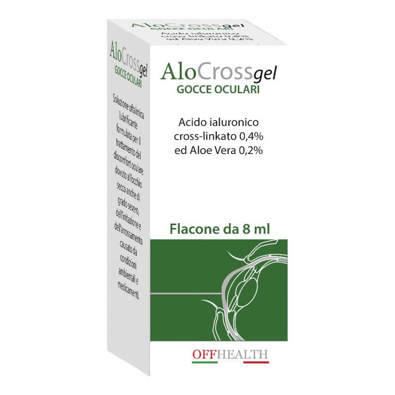 Offhealth Alocrossgel Soluzione Oftalmica 8 Ml Offhealth Alocrossgel Soluzione Oftalmica 8 Ml