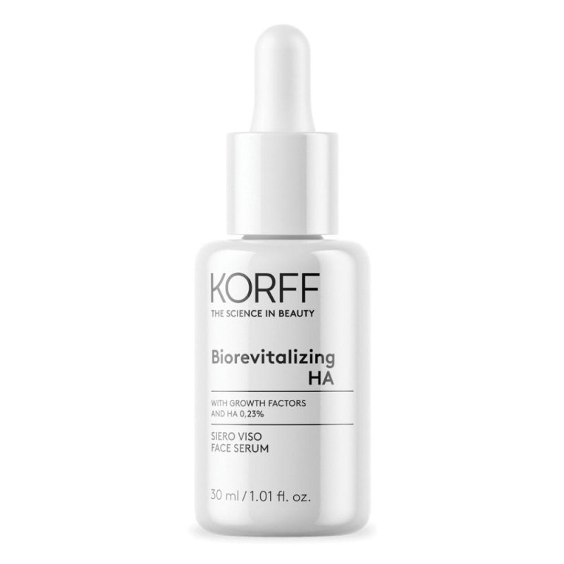 Korff Biorevitalizing HA Siero Viso Ridensificante e Ristrutturante 30 ml Korff Biorevitalizing HA Siero Viso Ridensificante e Ristrutturante 30 ml