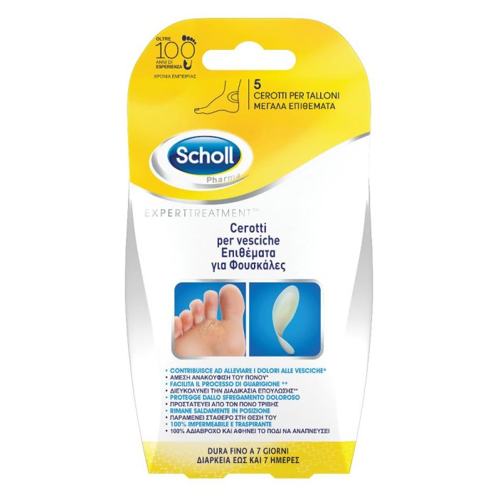 Dr.Scholl Cerotti Vesciche Tallone 6 pezzi
