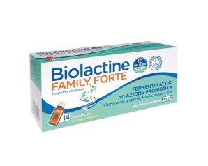 Sella Biolactine - Family Forte Integratore di Fermenti Lattici 14 flaconcini