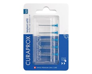 Curaprox cps 505 implant refill 5 scovolini blue