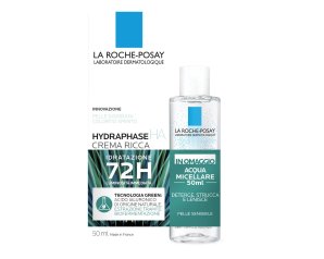 La Roche-Posay Hydraphase HA Crema Ricca 50ml + Acqua Micellare Ultra 50ml