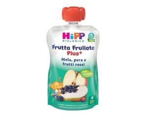 Hipp Frutta Frullata Plus+ Mela Pera e Frutti Rossi + Zinco 90g