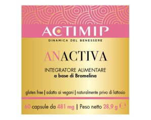 Anactiva 60 capsule - integratore con estratti vegetali per energia fisica e tono generale