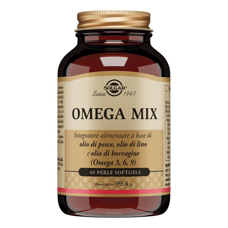 Solgar integratore Omega Mix 60 Perle Solgar integratore Omega Mix 60 Perle