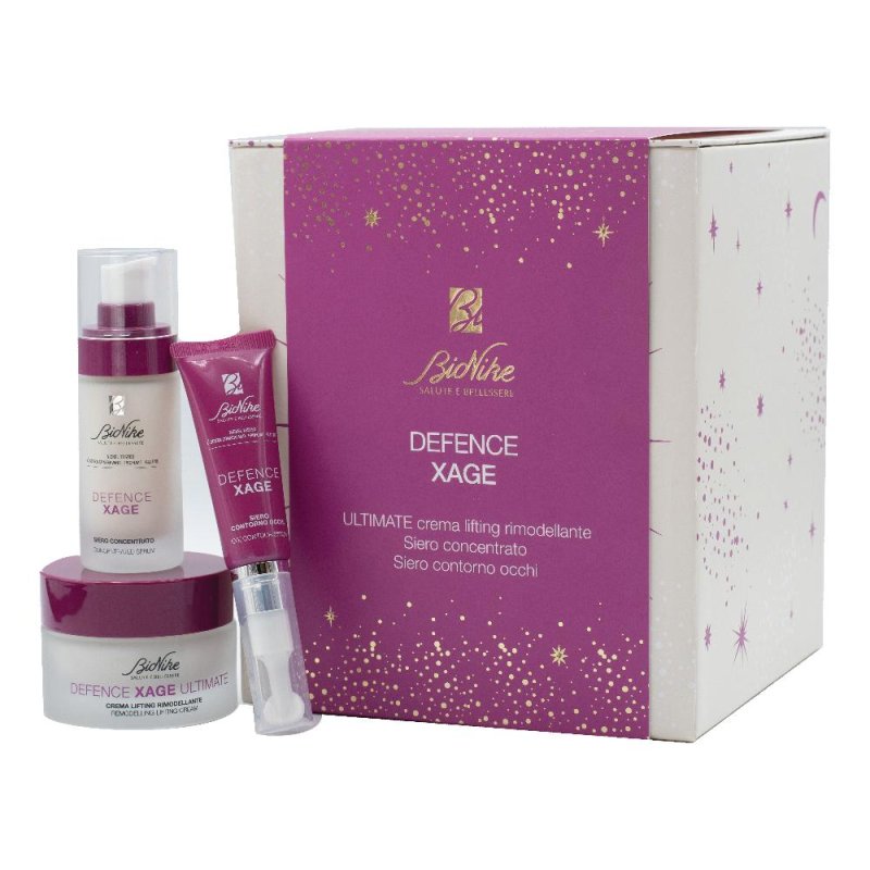 BioNike Defence XAge Cofanetto Regalo Natale con un Siero Viso una Crema Viso ed un Siero occhi BioNike Defence XAge Cofanetto Regalo Natale con un Siero Viso una Crema Viso ed un Siero occhi