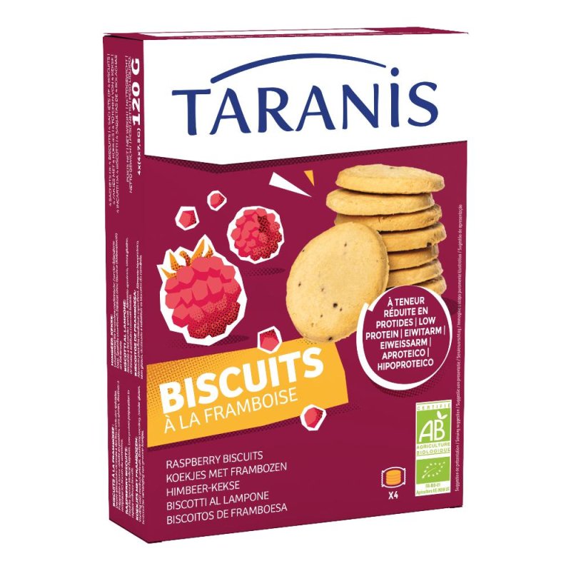 Taranis Frollini Biscotti Lamp Aproteici a Basso Contenuto di Proteine 200 g Taranis Frollini Biscotti Lamp Aproteici a Basso Contenuto di Proteine 200 g