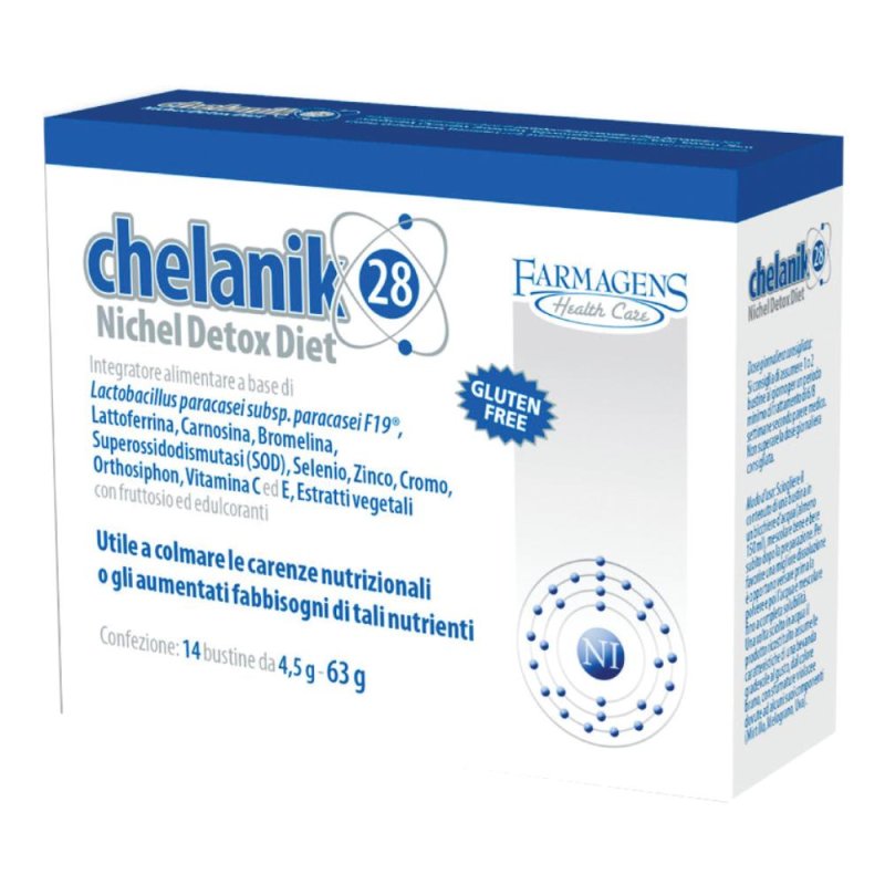 Chelanik Integratore di Fermenti Lattici con Lactobacillus Paracasei in Bustine Orosolubili 14 Pezzi Chelanik Integratore di Fermenti Lattici con Lactobacillus Paracasei in Bustine Orosolubili 14 Pezzi
