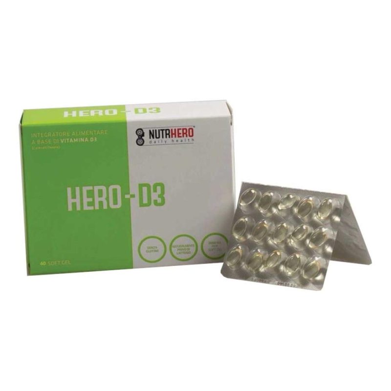 HERO D3 30 Cps SoftGel HERO D3 30 Cps SoftGel