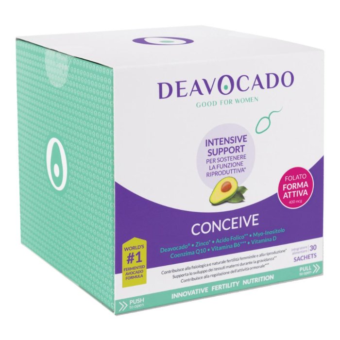 Pecten Deavocado - Conceive Integratore per il Benessere Femminile 30 bustine Pecten Deavocado - Conceive Integratore per il Benessere Femminile 30 bustine