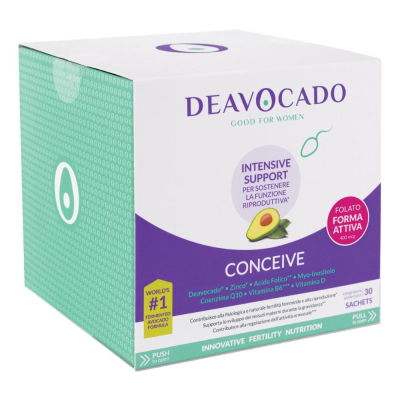 Pecten Deavocado - Conceive Integratore per il Benessere Femminile 30 bustine