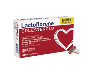 Lactoflorene colesterolo 30 compresse con fermenti lattici e riso rosso - Montefarmaco