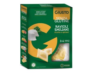 GIUSTO S/G Ravioli Ric/Spin.