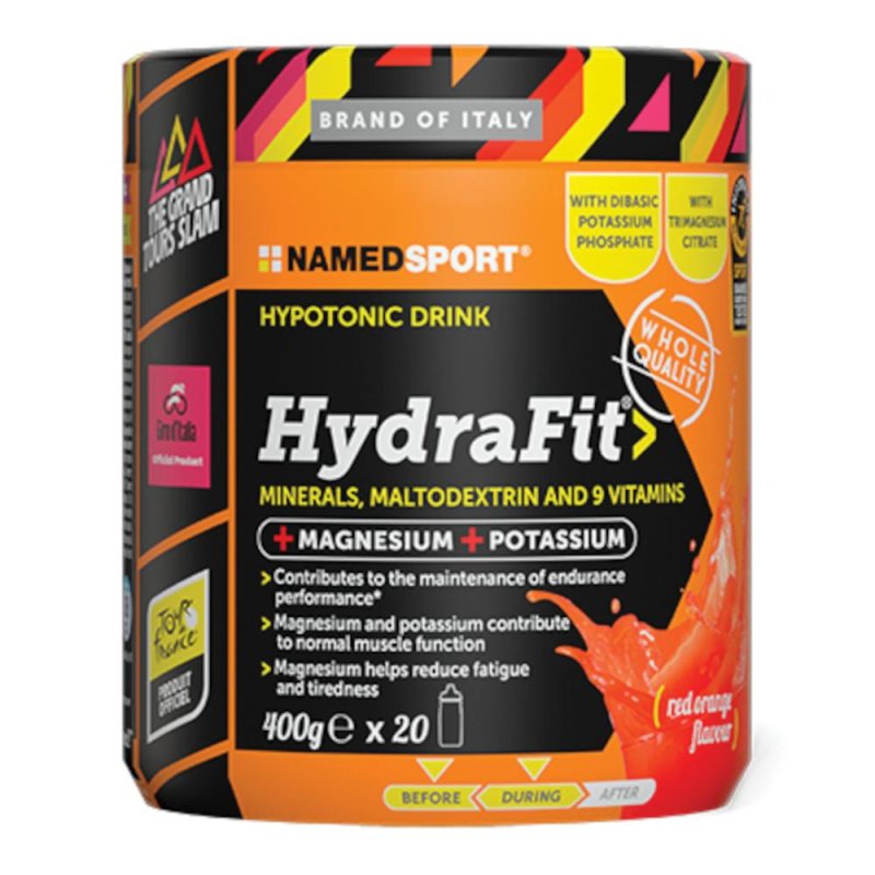 named hydrafit integratore isotonico in polvere 400 g con sali minerali e carboidrati per idratazione sportiva named hydrafit integratore isotonico in polvere 400 g con sali minerali e carboidrati per idratazione sportiva
