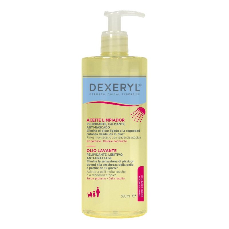 Dexeryl Olio Detergente lavante Corpo/Viso 500ml Dexeryl Olio Detergente lavante Corpo/Viso 500ml