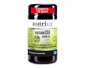 NUTRIVA VEGAN D3 120CPR CABASSI