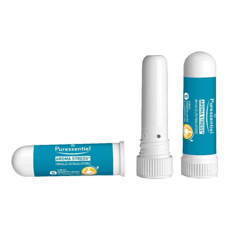 Puressentiel Aroma Stress - Inalatore con 5 oli essenziali 1ml Puressentiel Aroma Stress - Inalatore con 5 oli essenziali 1ml