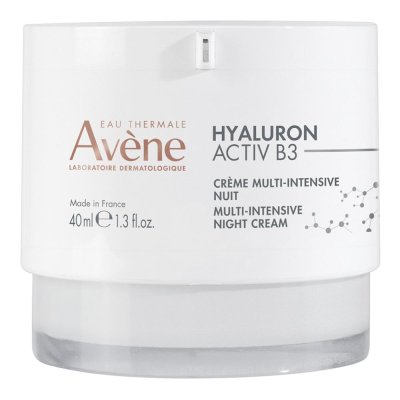 Eau Thermale Avène Hyaluron Activ B3 Crema Notte Multi-Intensiva Antirughe 40ml