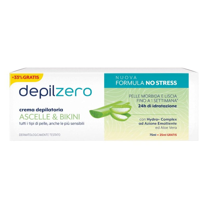 Depilzero Crema Depilatoria Ascelle e Bikini 167g Depilzero Crema Depilatoria Ascelle e Bikini 167g