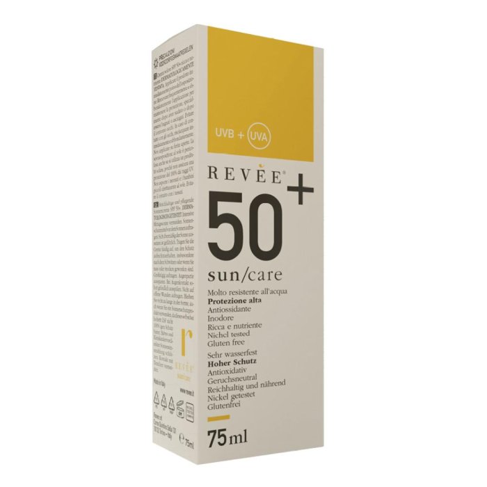 Revee 50+ Sun Care 75 ml - crema solare viso SPF 50+ Revee 50+ Sun Care 75 ml - crema solare viso SPF 50+