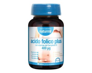 Naturmil Acido Folico Plus 90 compresse - integratore di acido folico per gravidanza e sistema nervoso