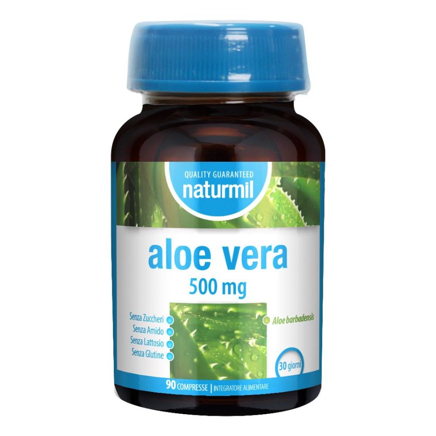 NATURMIL ALOE VERA 500MG 90CPR NATURMIL ALOE VERA 500MG 90CPR