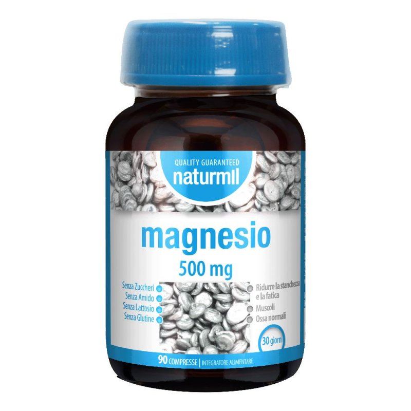Dietmed Naturmil - Magnesio 500 mg Integratore Stanchezza 90 Compresse Dietmed Naturmil - Magnesio 500 mg Integratore Stanchezza 90 Compresse