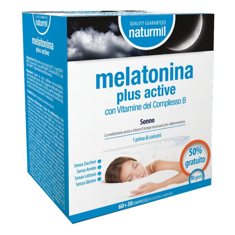 NATURMIL MELATONINA PLUS ACTIV NATURMIL MELATONINA PLUS ACTIV