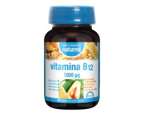 Dietmed Naturmil - Vitamina B12 1000 mcg Integratore 60 Compresse
