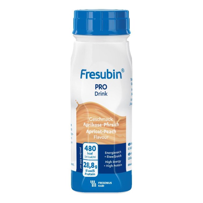 Fresubin Pro Drink albicocca e pesca 4 flaconi