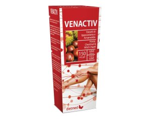 Venactiv Gel Gambe Leggere 150 ml Trattamento Rinfrescante e Defaticante per Benessere di Circolazione e Capillari