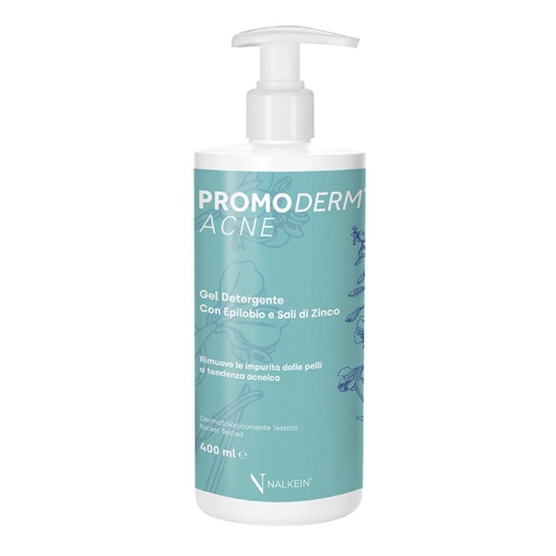 Promoderm Acne Detergente Viso e Corpo 400 ml | Trattamento Quotidiano per Pelle Grassa e Impura Promoderm Acne Detergente Viso e Corpo 400 ml | Trattamento Quotidiano per Pelle Grassa e Impura