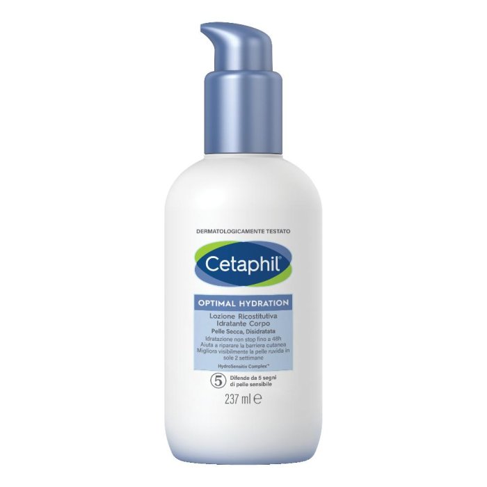 Cetaphil Optimal Hydration - Lozione Ricostitutiva Idratante Corpo 237ml Cetaphil Optimal Hydration - Lozione Ricostitutiva Idratante Corpo 237ml