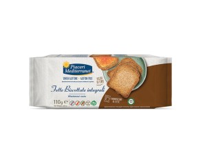 Piaceri Mediterranei Fette Biscottate Integrali 110 G