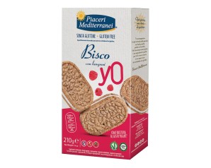 Piaceri Mediterranei BiscoYo con Lamponi senza glutine 200g