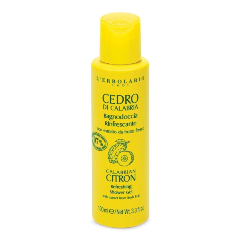 L'Erbolario Cedro di Calabria - Bagnoschiuma Rinfrescante 100 ml
