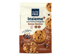  Nutrifree Insieme+ Biscotti con Farina Integrale Senza Glutine 250g